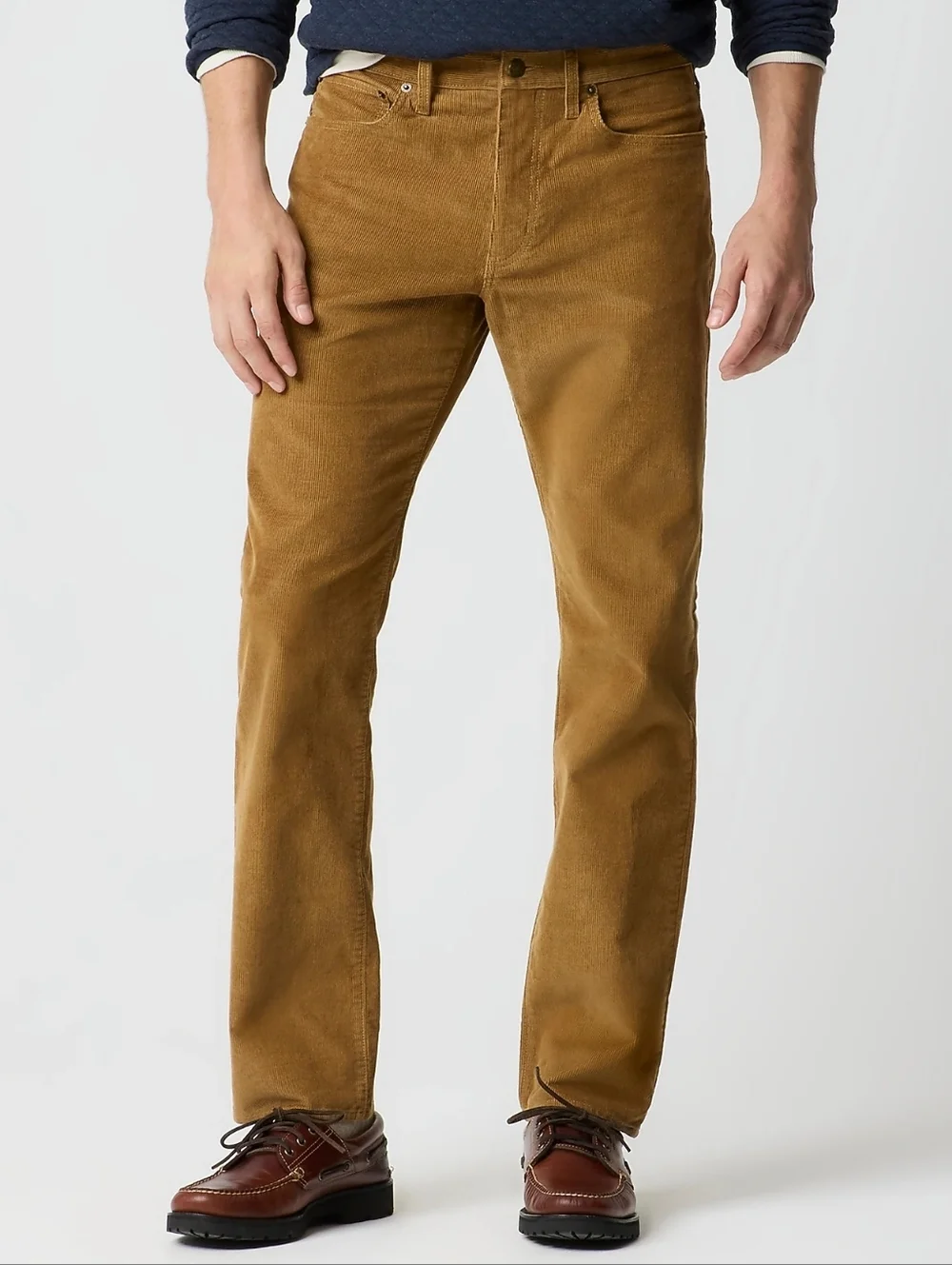J. Crew 484 Corduroy Slim Straight Pants Size 30x32 New